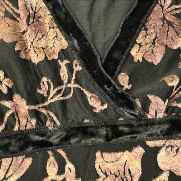 NY & Company Velvet Burnout Sleeveless Tank Top Size XS Whimsigoth  Fairy Y2K - Picture 6 of 9